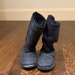 UGG Kids Black Cozy Boots
